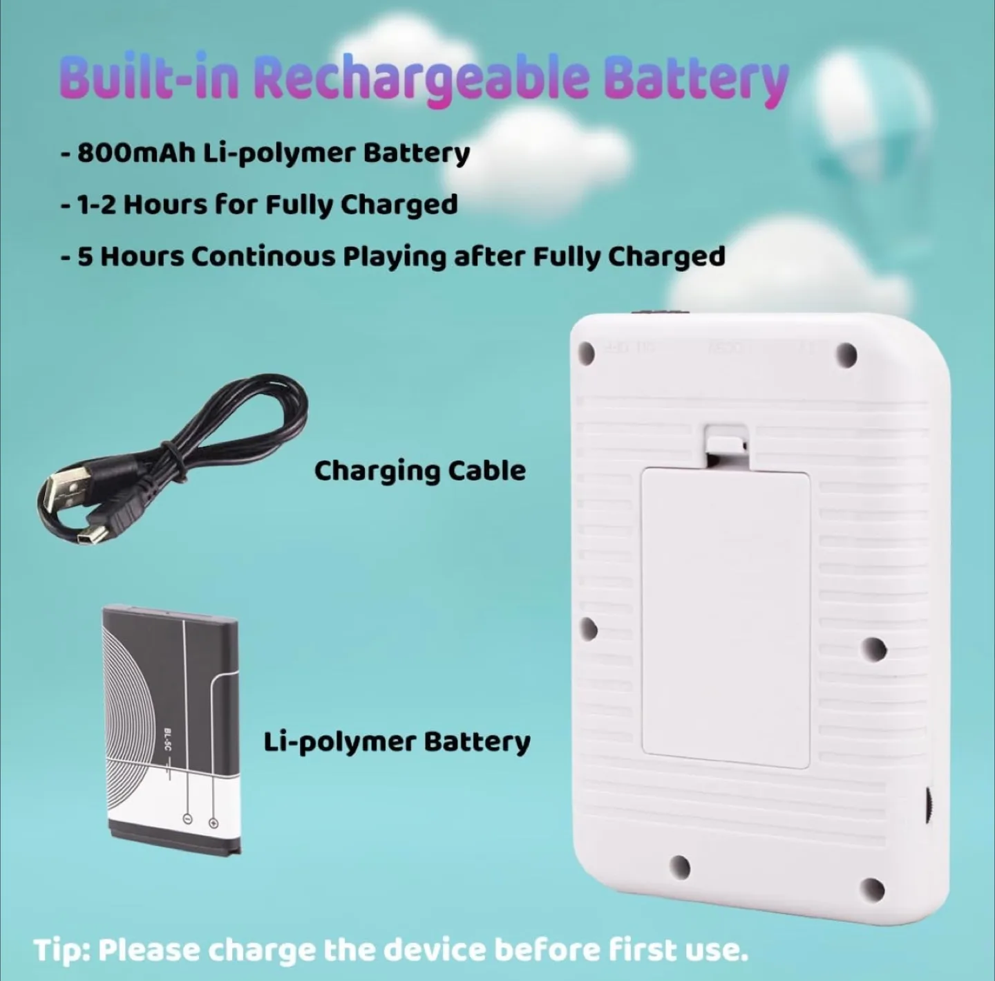 Handheld Game Console - 400 Games image indicator(6)