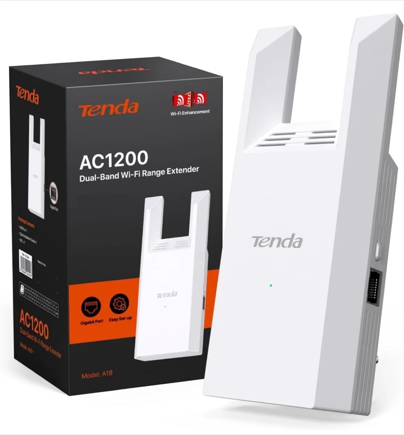 Tenda AC1200 Dual-Band WiFi Range Extender - New in Box image indicator(3)