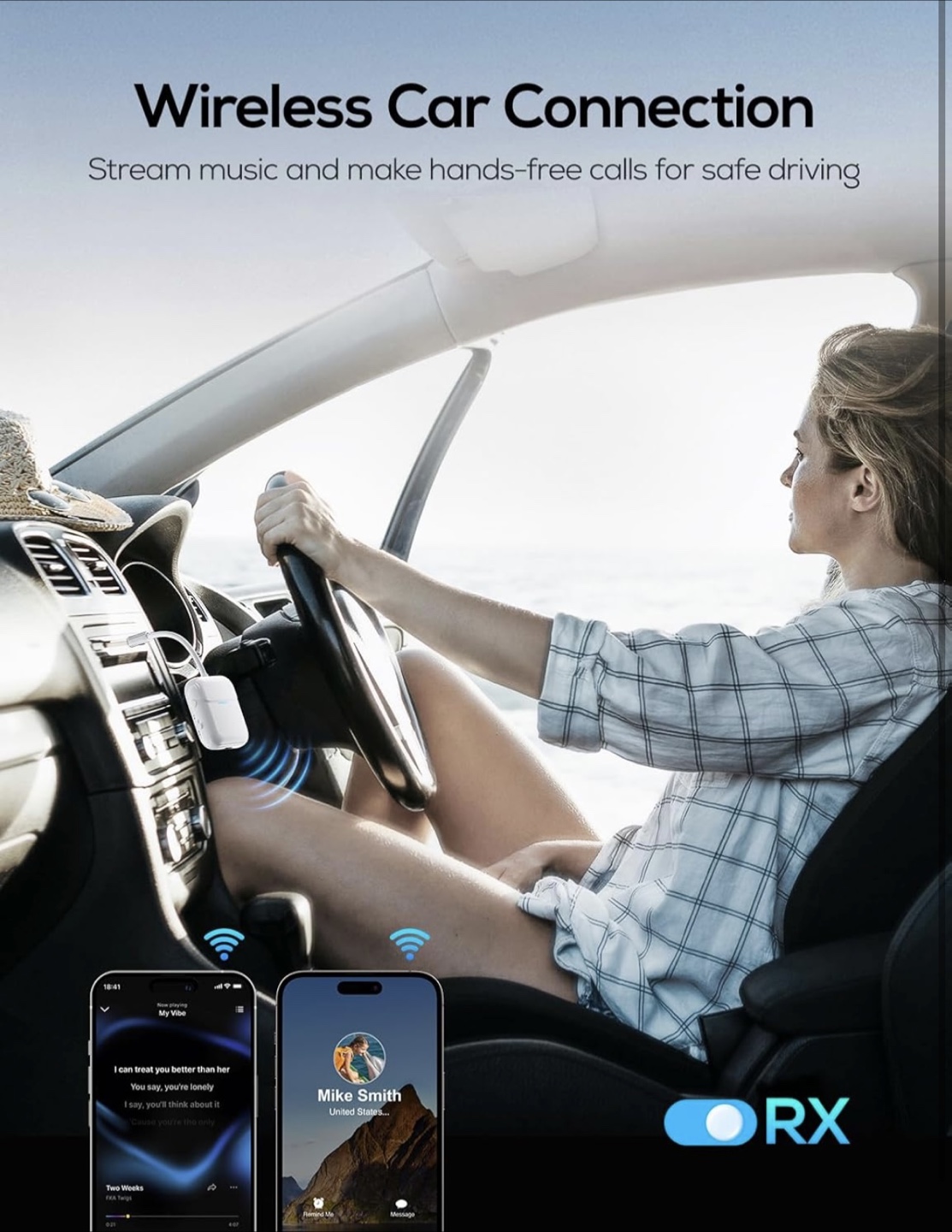 Nulaxy BR18 2-in-1 Wireless Audio Adapter - photo 4