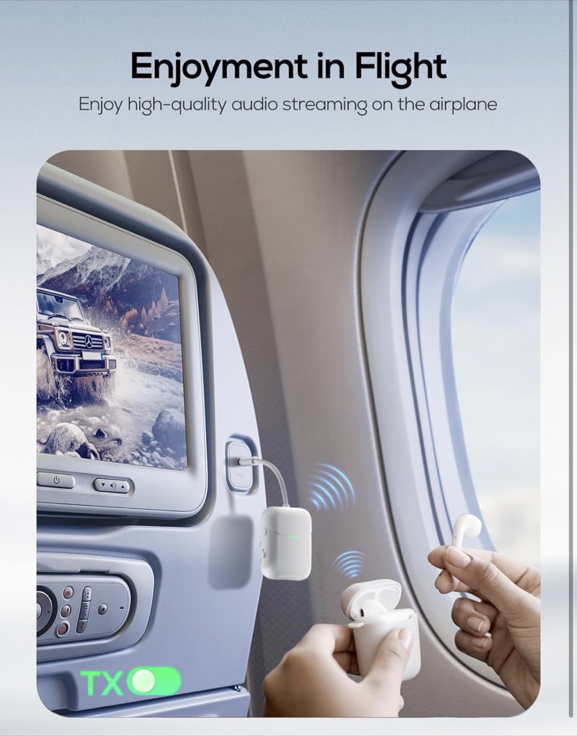 Nulaxy BR18 2-in-1 Wireless Audio Adapter - photo 3