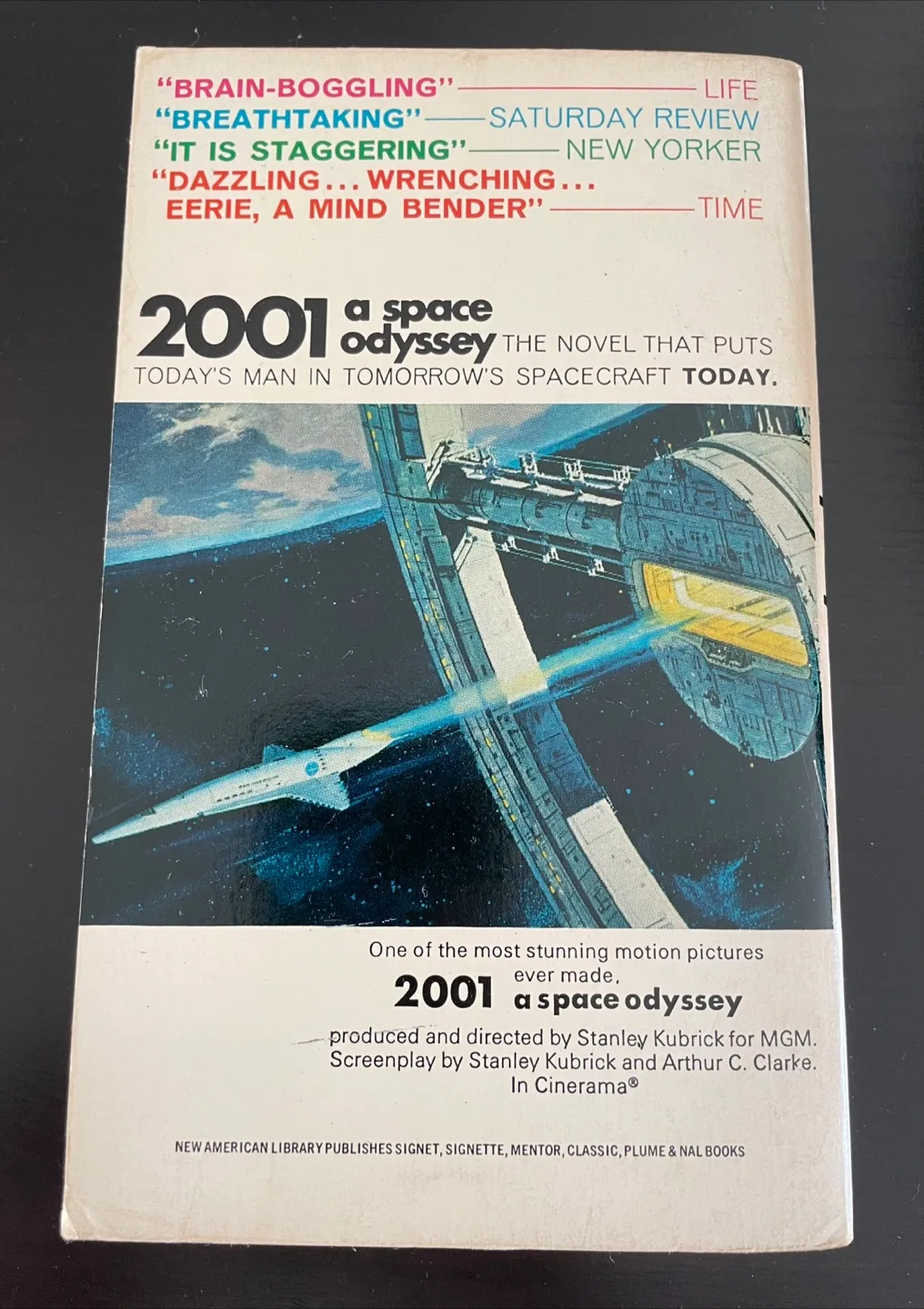 2001: A Space Odyssey First Edition Paperback Book image indicator(5)