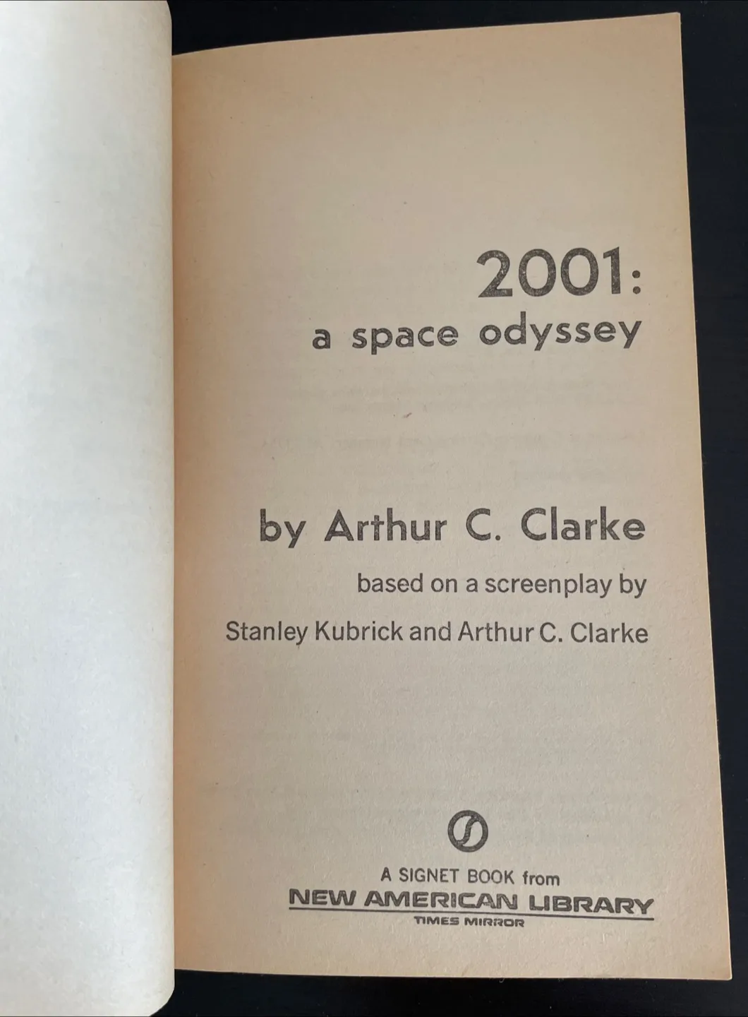2001: A Space Odyssey First Edition Paperback Book image indicator(3)