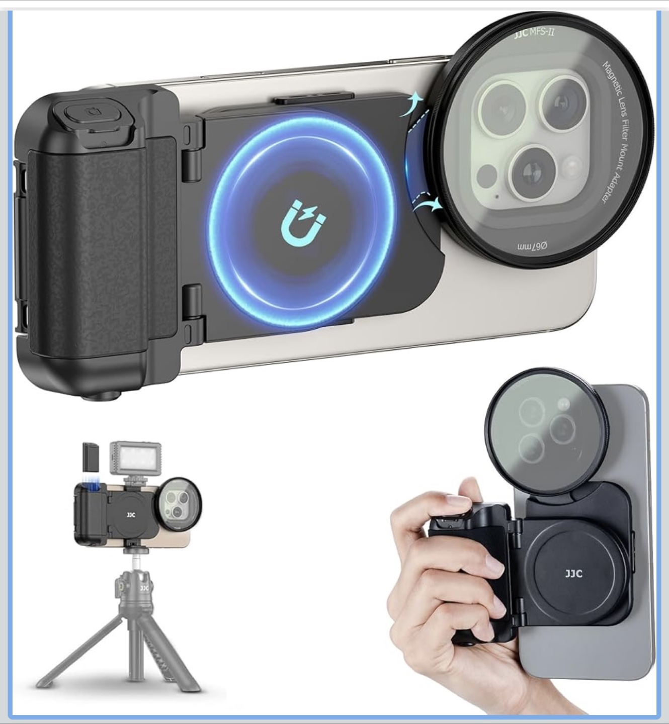 JJC Magnetic Phone Grip & Lens Filter Adapter - photo 3