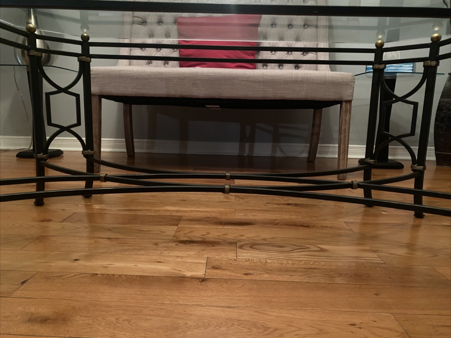 Bombay Glass Top Coffee Table - photo 2