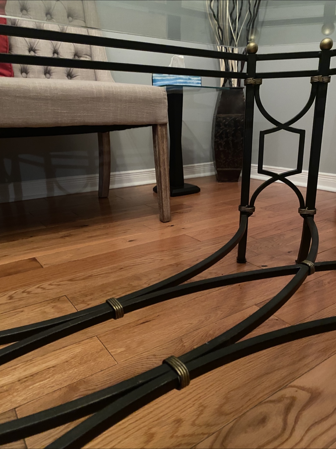Bombay Glass Top Coffee Table - photo 4