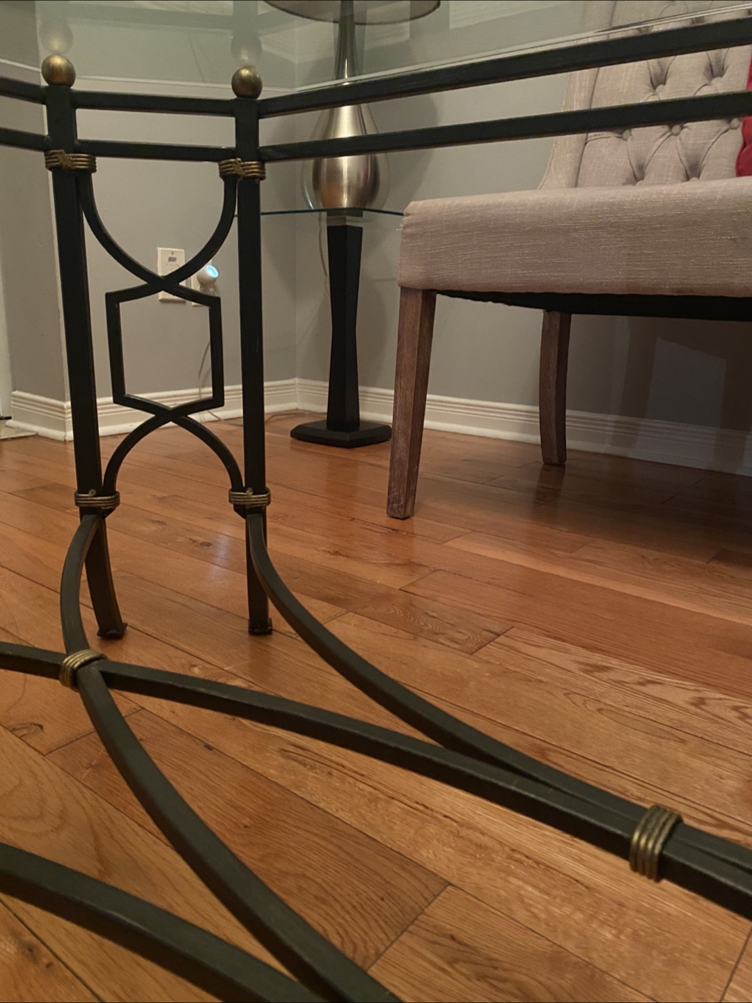Bombay Glass Top Coffee Table - photo 5