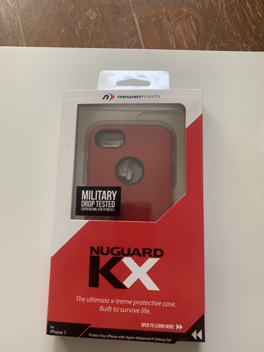 NewerTech NuGuard KX iPhone 7 Case - Crimson - photo 2