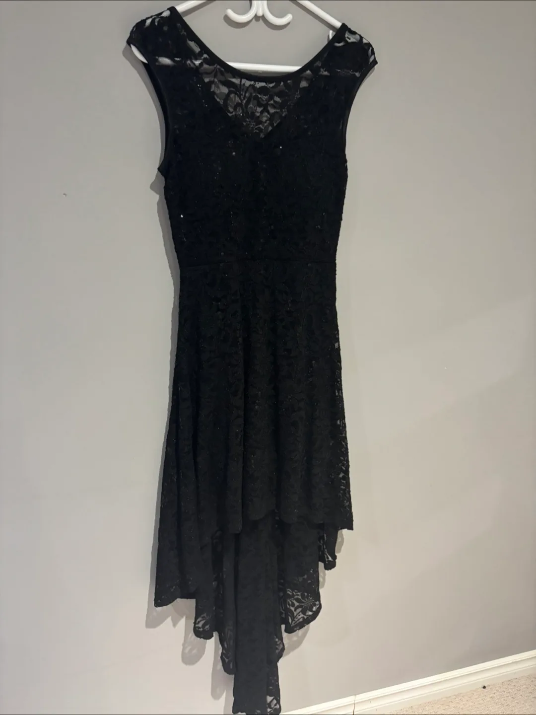 Black Lace Dress - Size S thumbnail