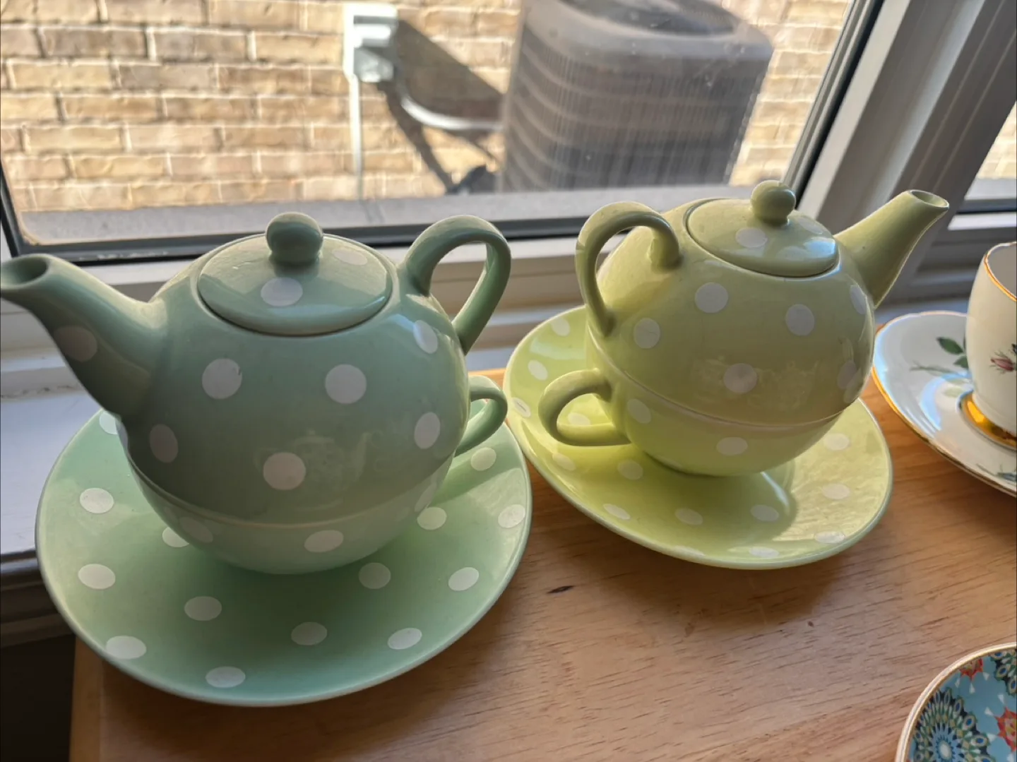 Cute Polka Dot Teapot Set thumbnail