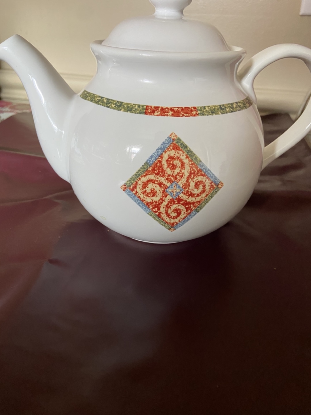 Corelle Coordinates Stoneware Teapot