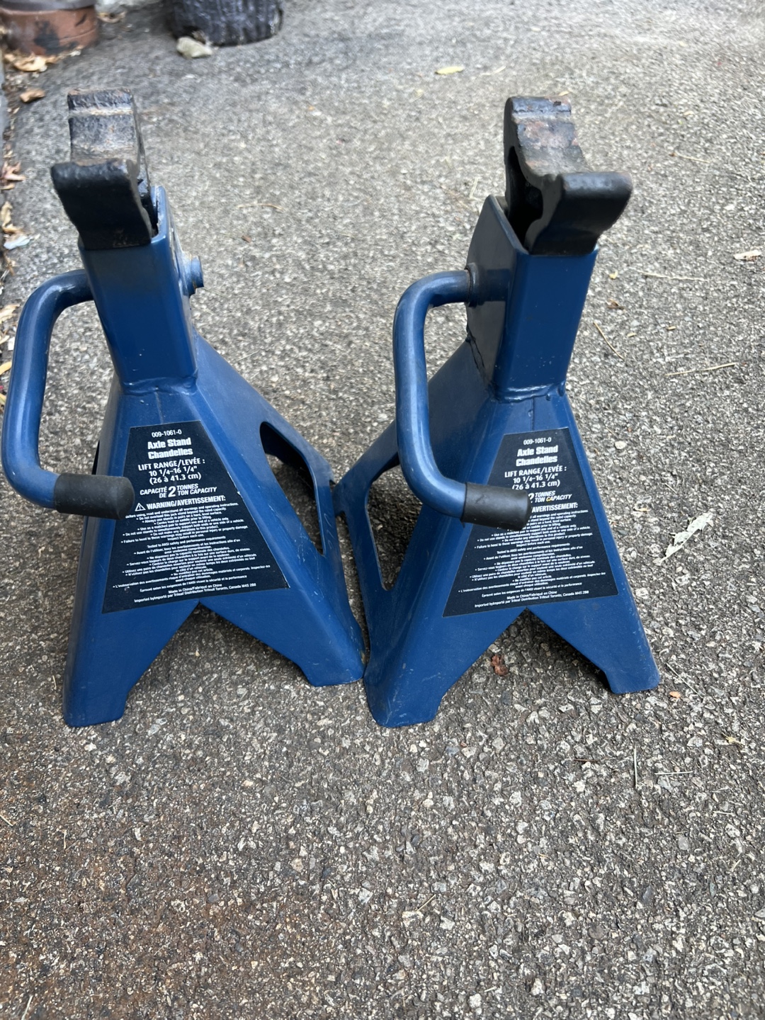 2 Ton Axle Stands - Pair