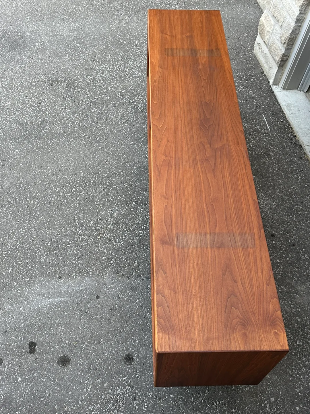 Mid-Century Modern Teak Credenza with Hutch image indicator(9)