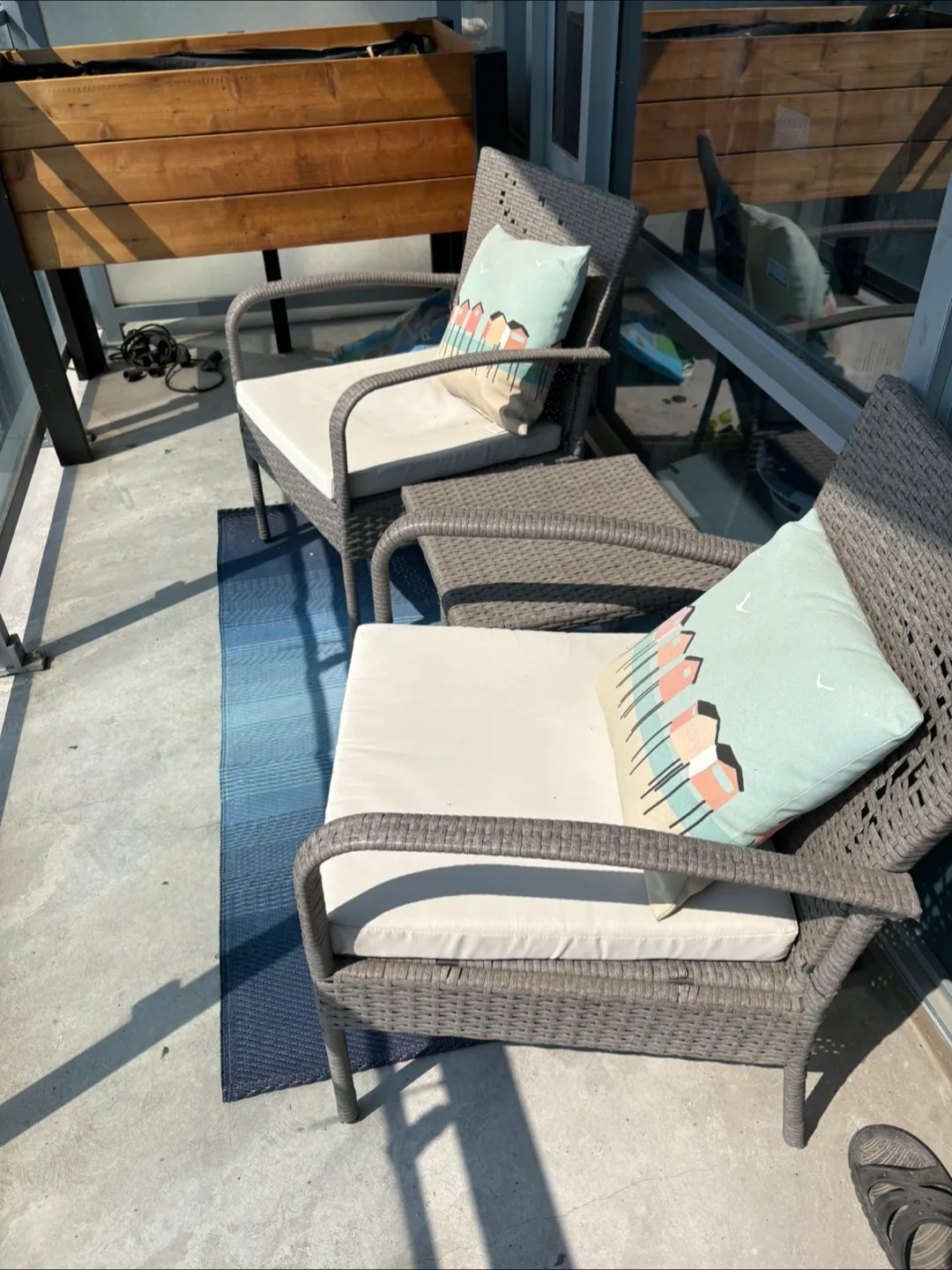 Outdoor Wicker Patio Set thumbnail