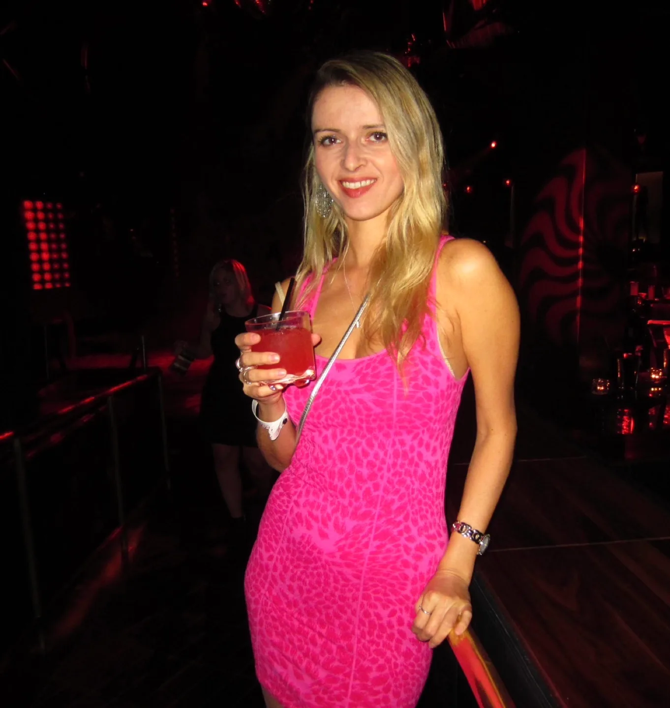 Bebe dress short pink thumbnail