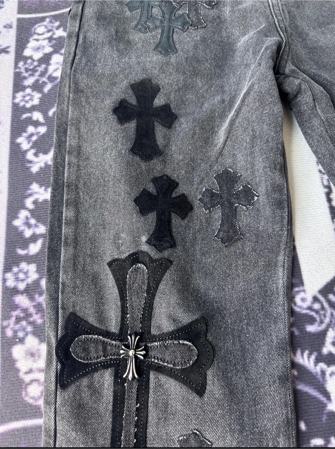 Chrome Hearts Denim Tailored Jeans image indicator(2)