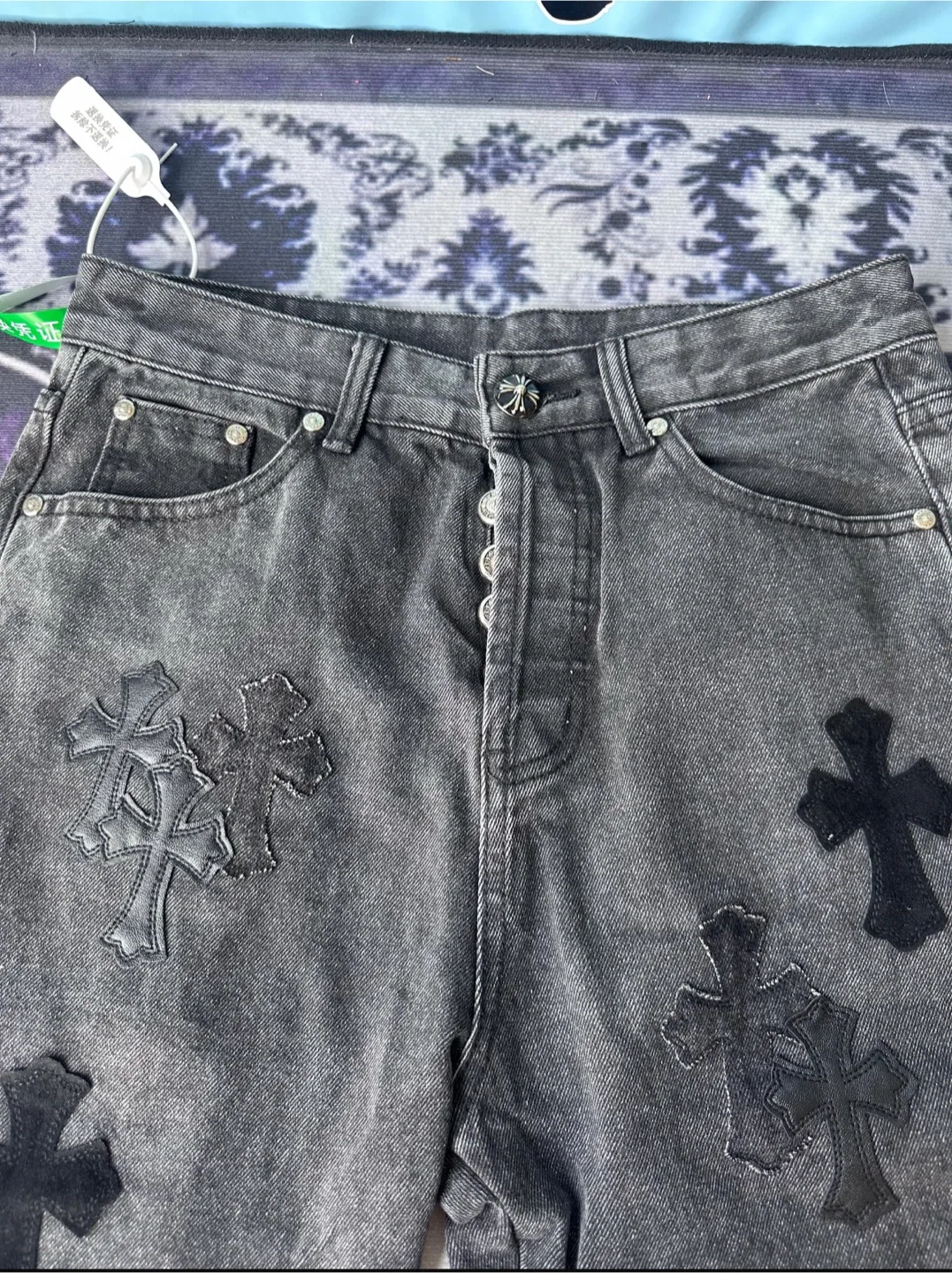 Chrome Hearts Denim Tailored Jeans image indicator(4)
