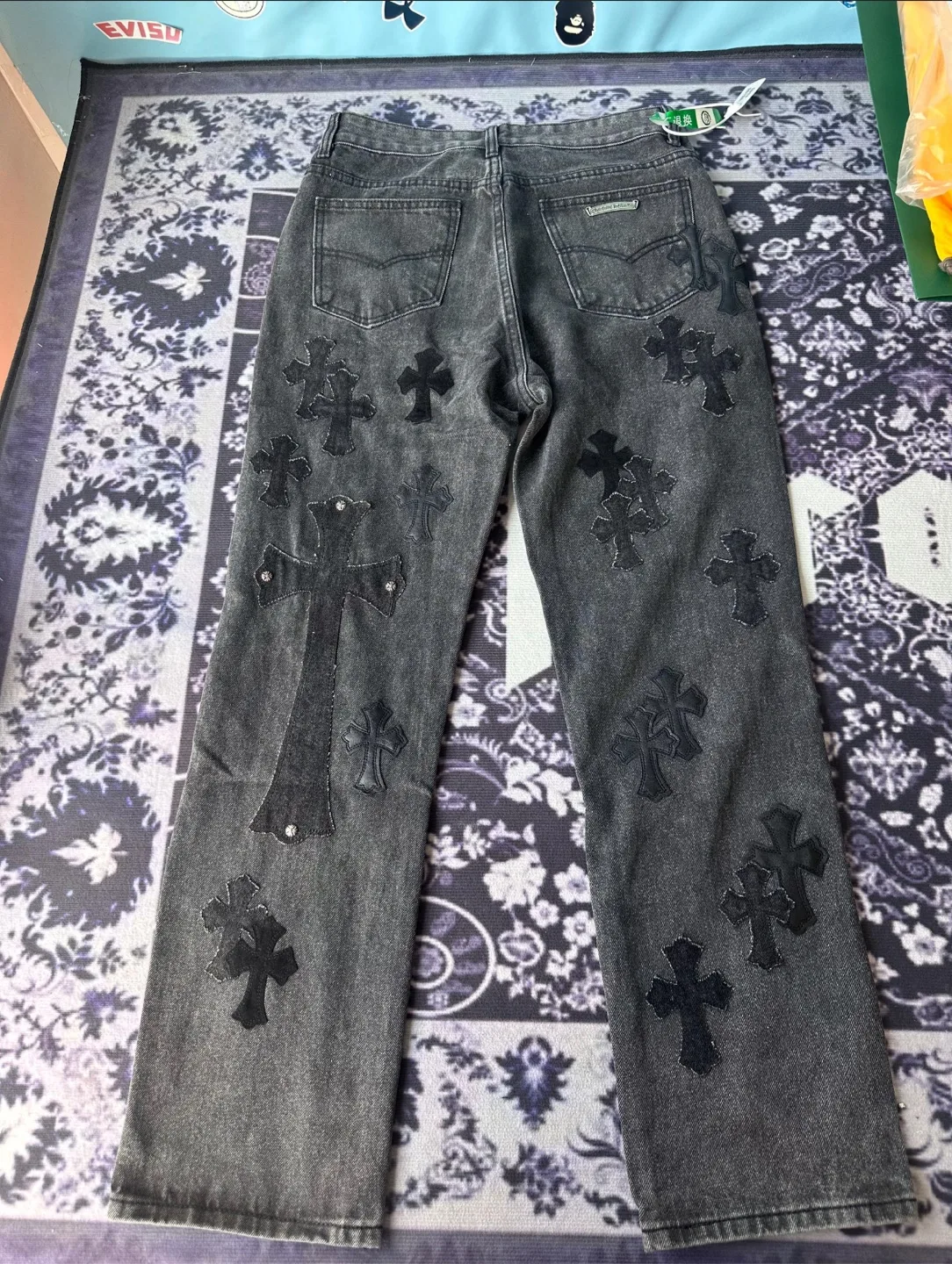 Chrome Hearts Denim Tailored Jeans image indicator(7)