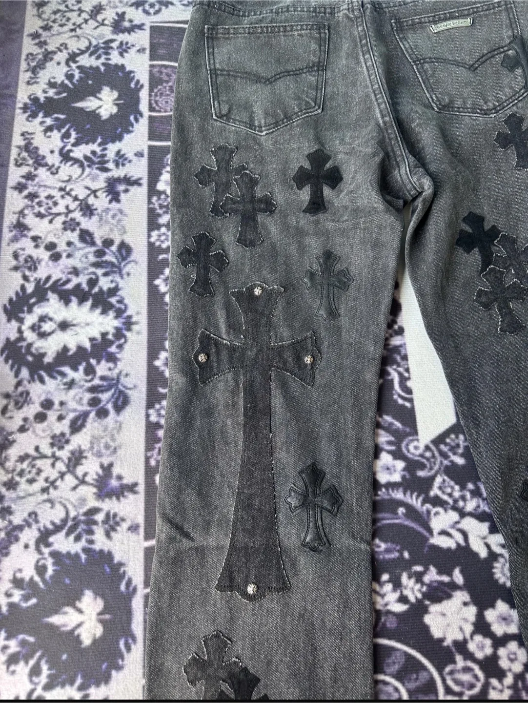 Chrome Hearts Denim Tailored Jeans image indicator(9)