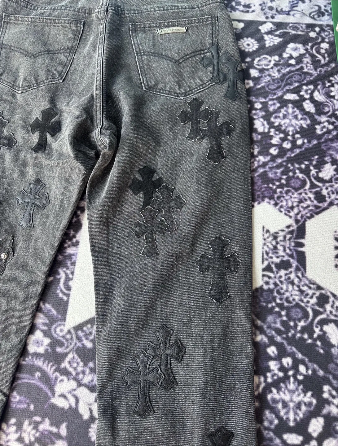 Chrome Hearts Denim Tailored Jeans image indicator(8)