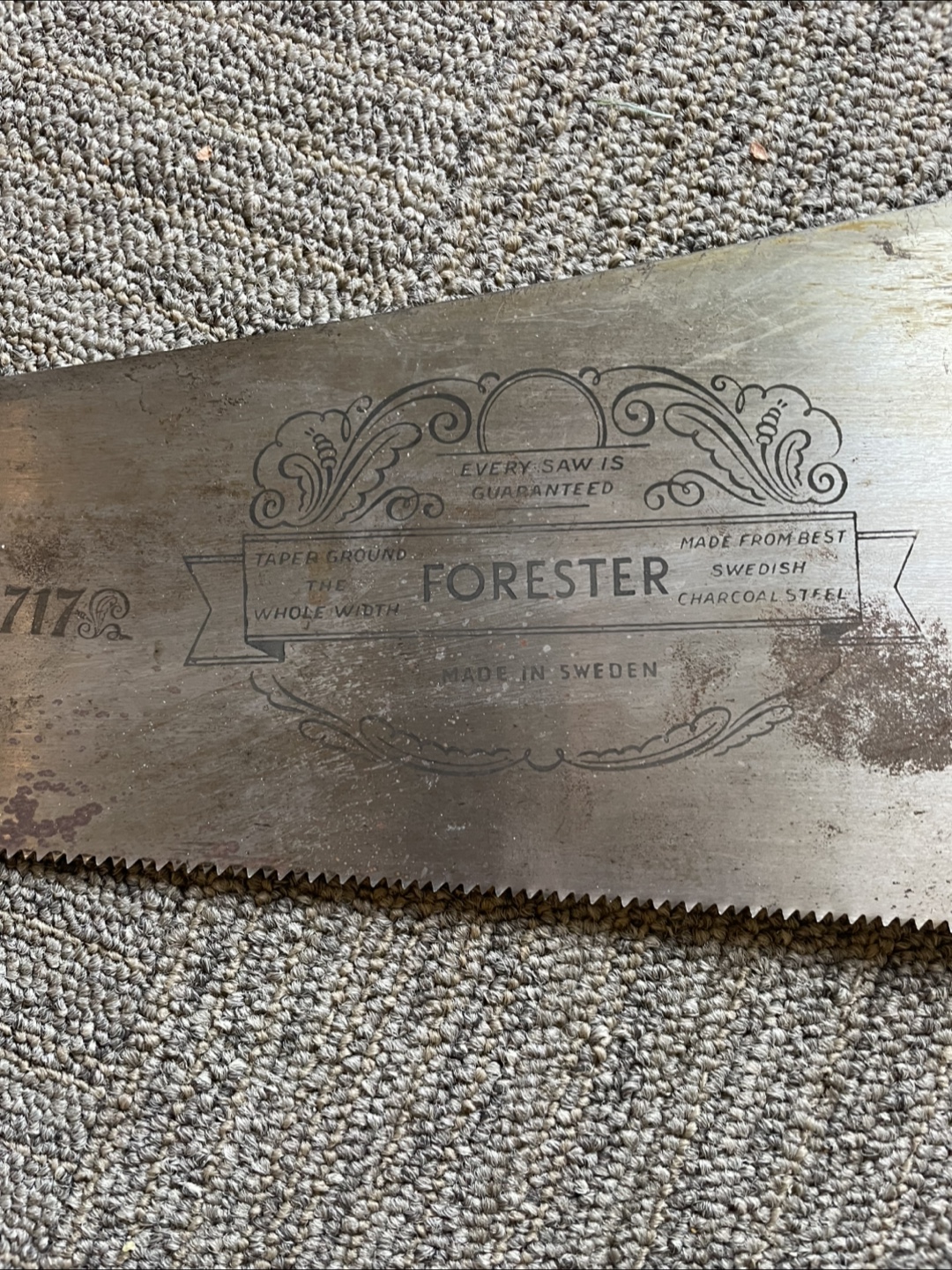 Forester Hand Saw No. 1717 - photo 2