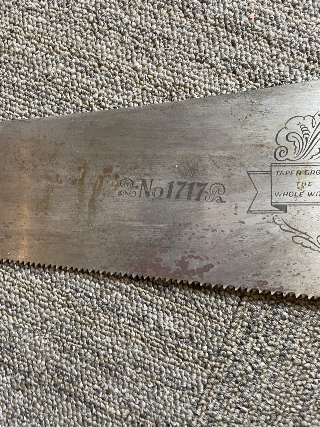 Forester Hand Saw No. 1717 - photo 3