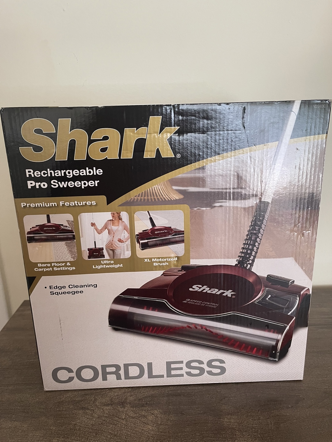 Shark Rechargeable Pro Sweeper - Cordless
