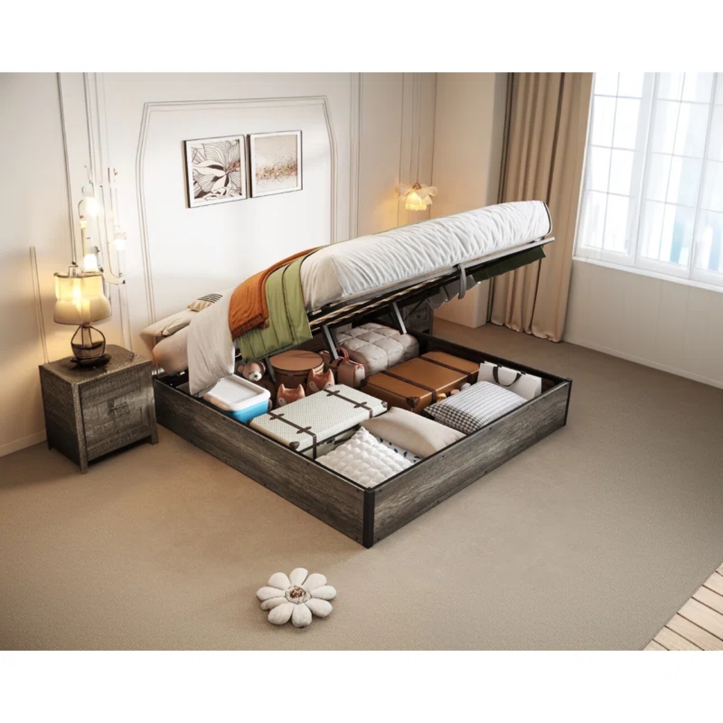 King Size Storage Bed Frame - photo 4