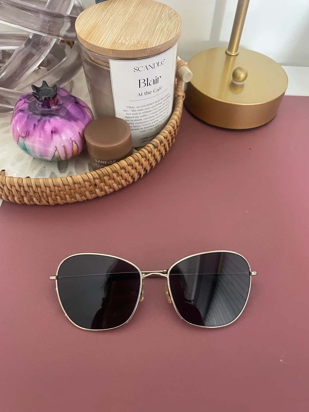 Rebecca Minkoff Sunglasses - Gold Frame