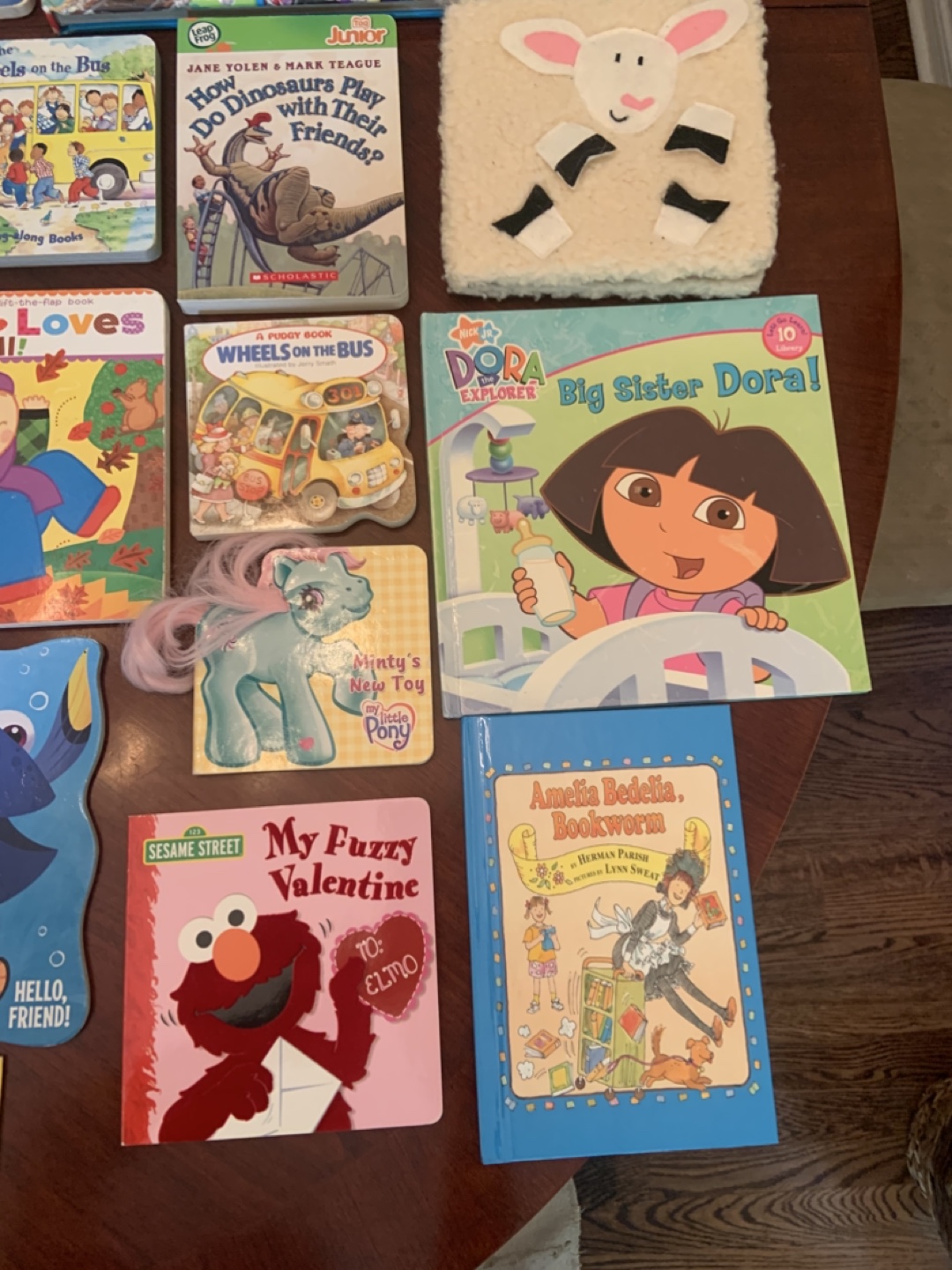 Kids' Books Lot - Dora, Elmo, Disney, and More! - photo 2