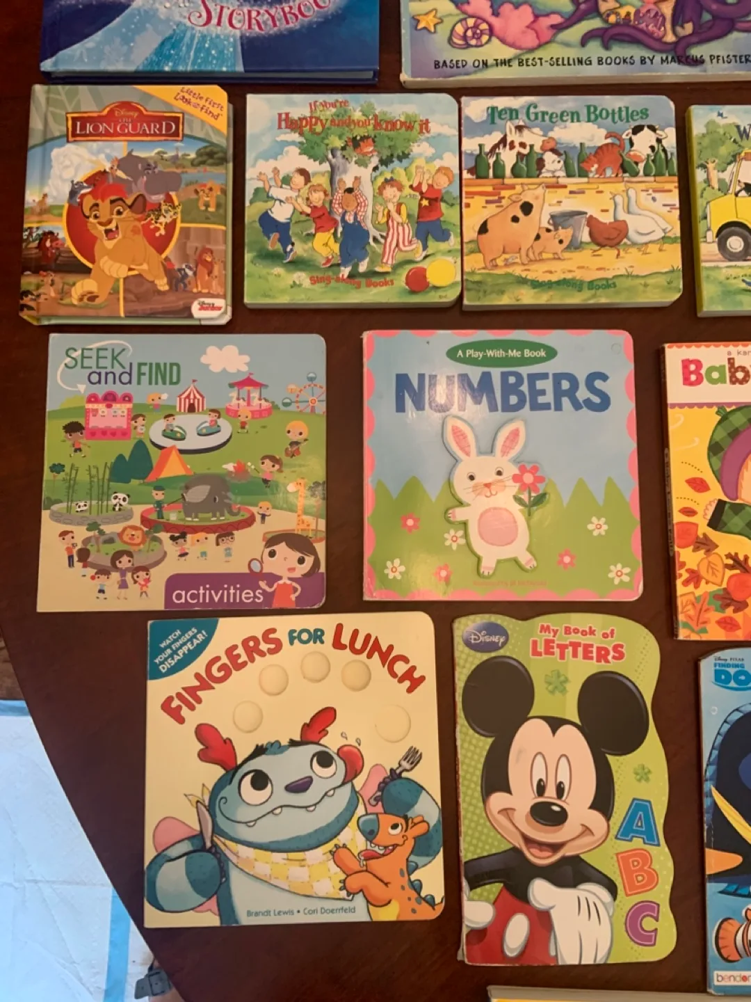 Kids' Books Lot - Dora, Elmo, Disney, and More! image indicator(3)