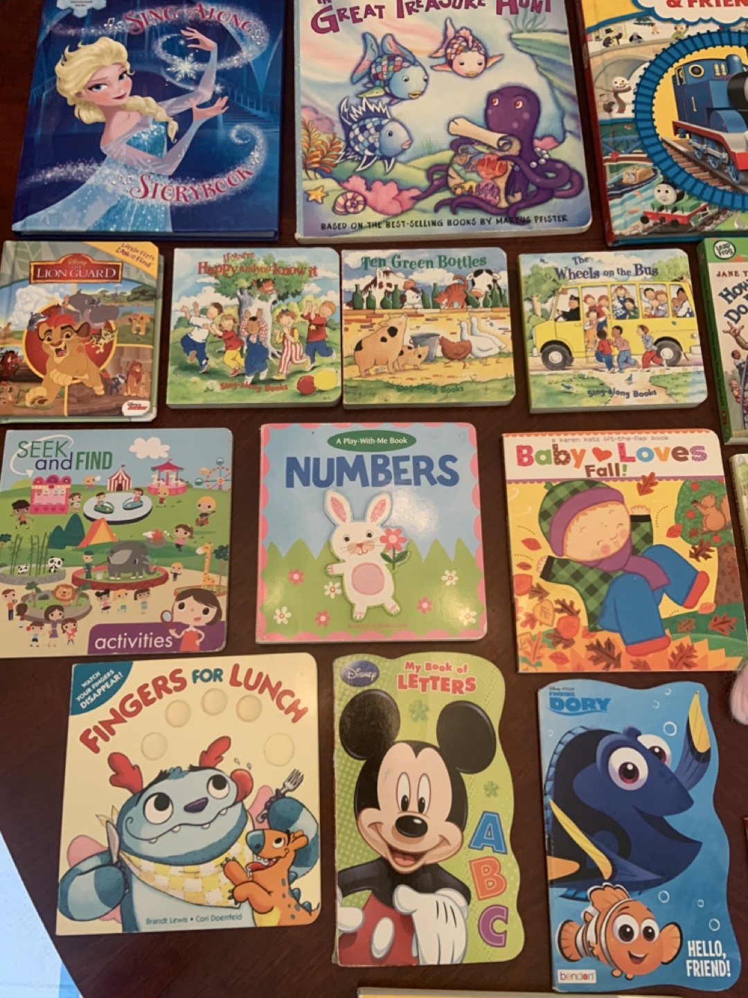 Kids' Books Lot - Dora, Elmo, Disney, and More! - photo 5