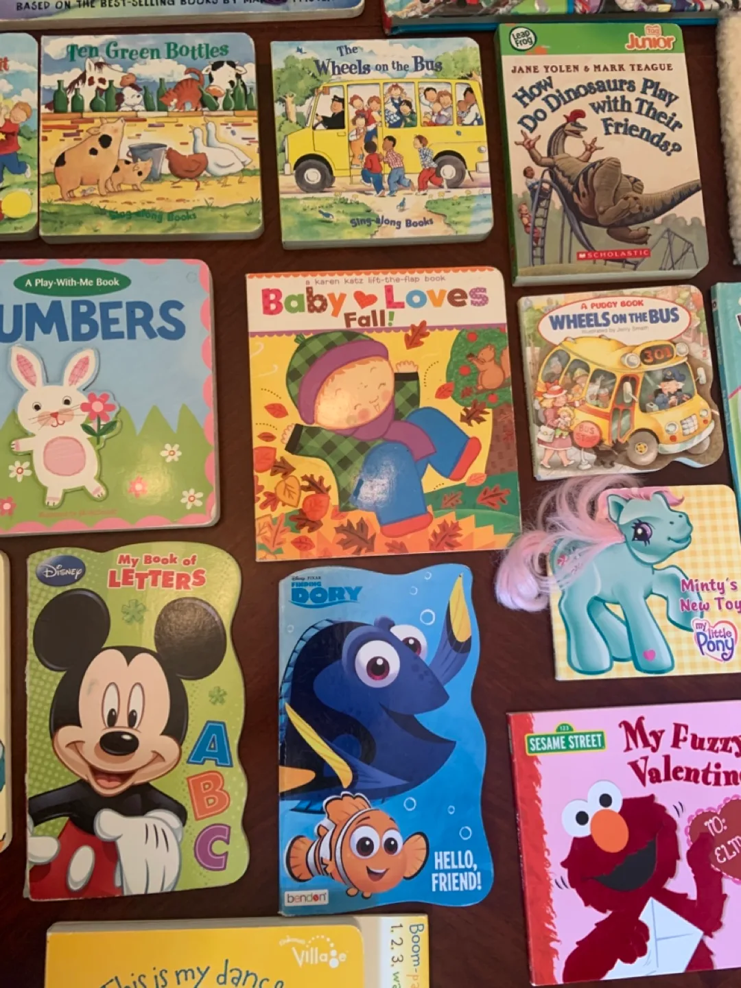 Kids' Books Lot - Dora, Elmo, Disney, and More! image indicator(6)