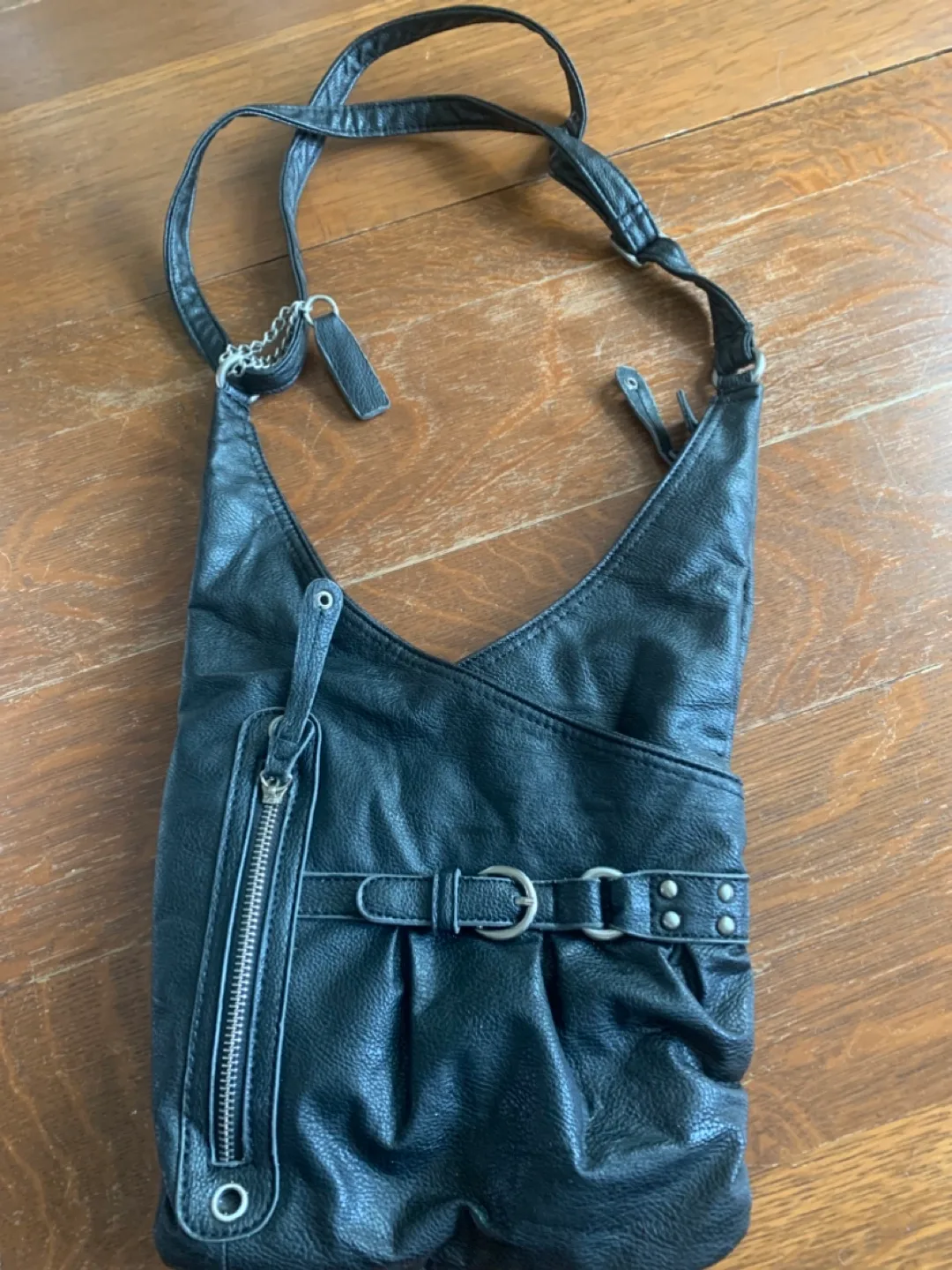 Black Crossbody Bag Leather thumbnail