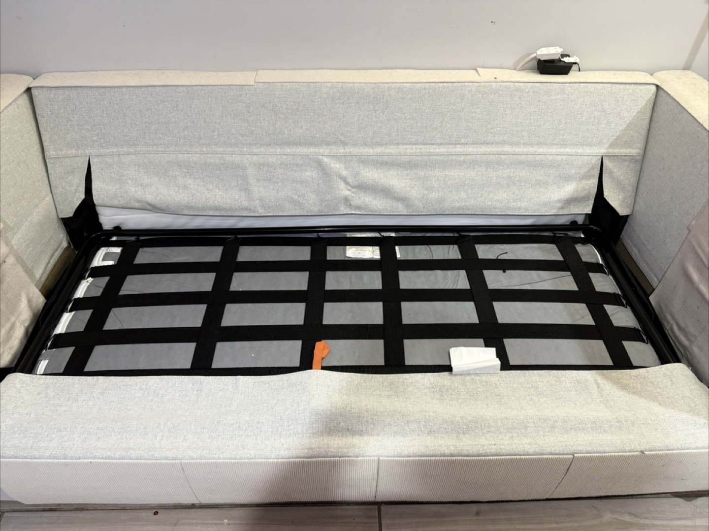 Sofa bed - Light grey - photo 4