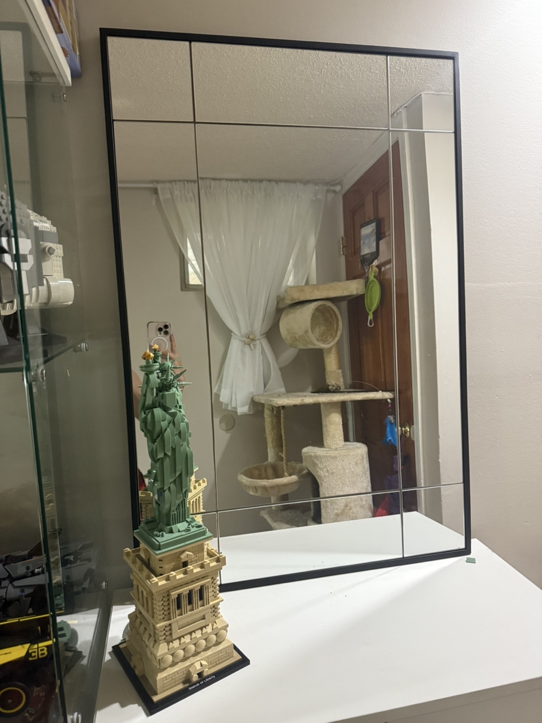 Black Framed Wall Mirror