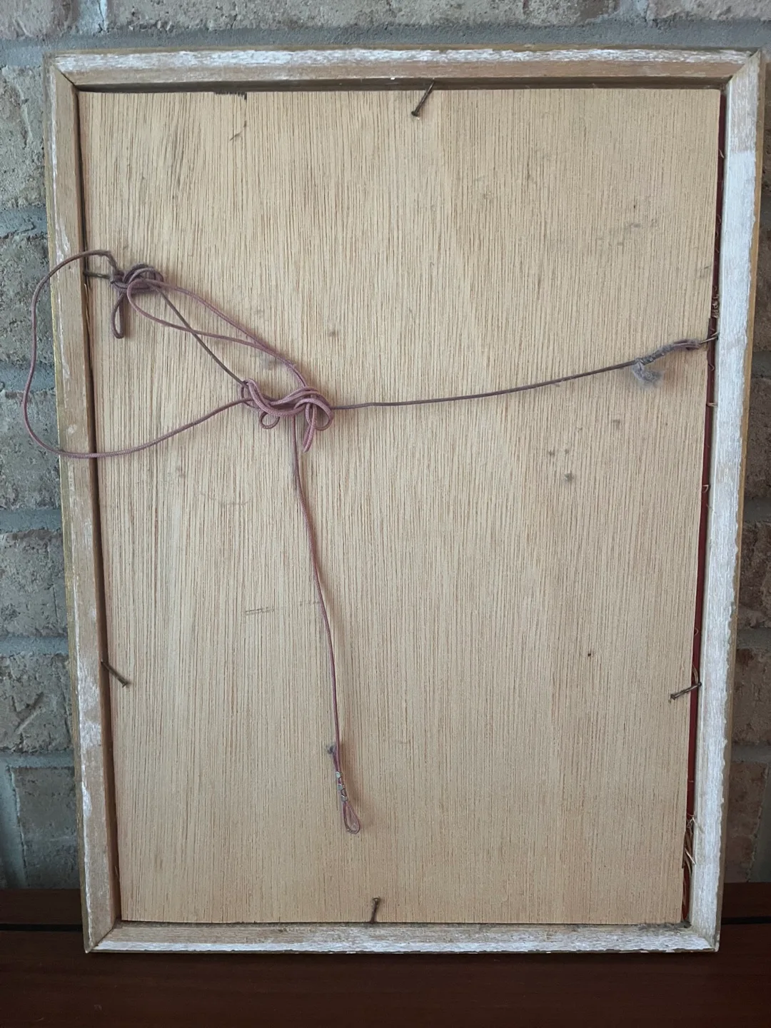 Vintage  Chinese reverse painted glass of Guan GongYu image indicator(5)