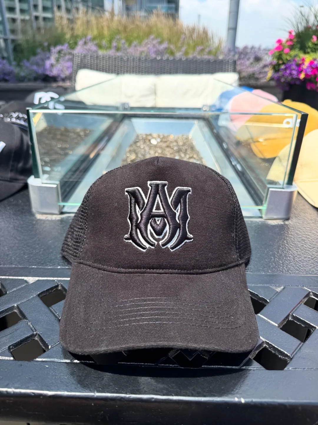 AMIRI Black Trucker Hat thumbnail