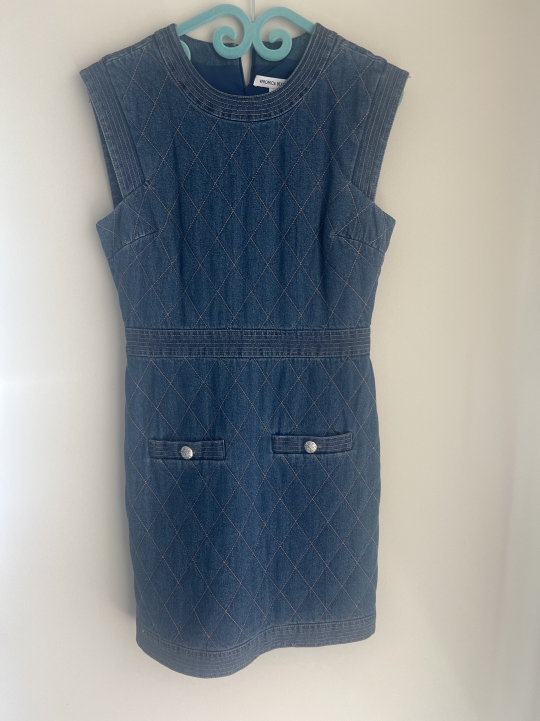 Veronica Beard Denim Mini Dress - Size 6