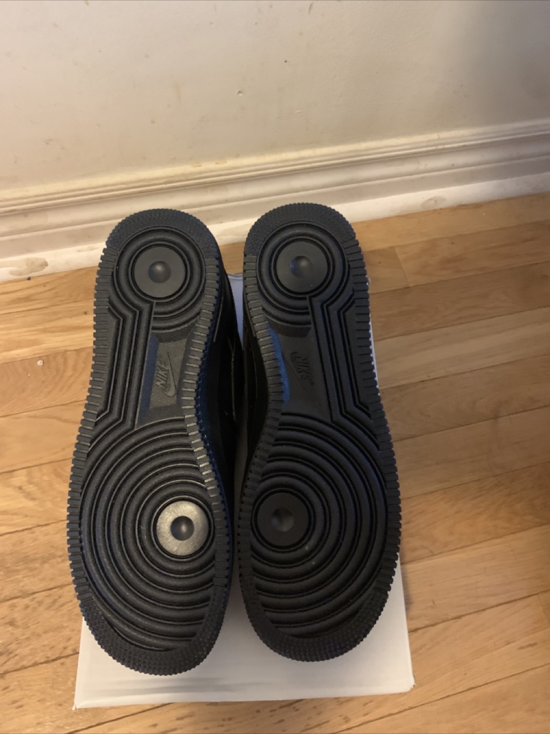 Nike Air Force 1 '07 Triple Black - Size 12 - photo 5