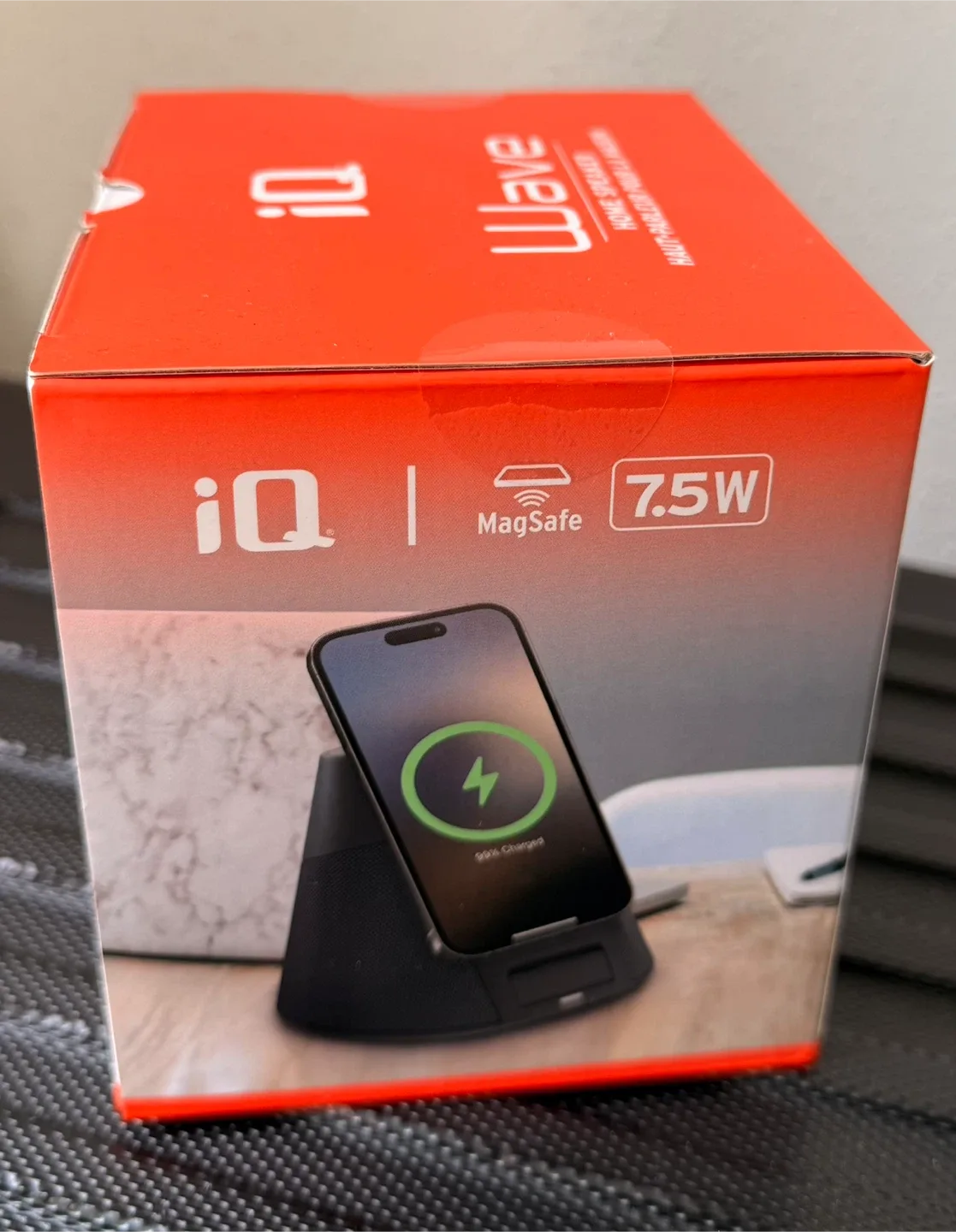 iQ Wave Home Speaker with MagSafe Wireless Charging - Brand NEW image indicator(4)