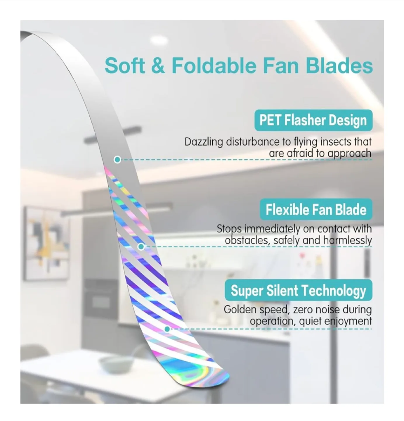 Neijiaer Fly Fan - Keep Bugs Away! image indicator(3)