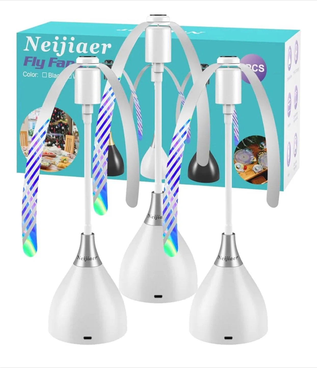 Neijiaer Fly Fan - Keep Bugs Away! thumbnail