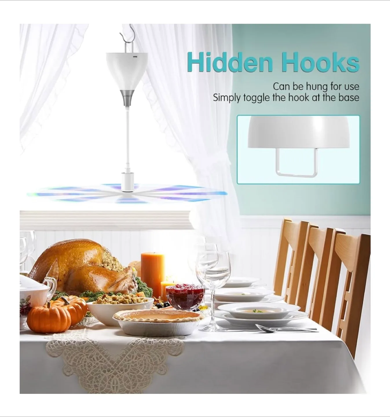 Neijiaer Fly Fan - Keep Bugs Away! image indicator(7)