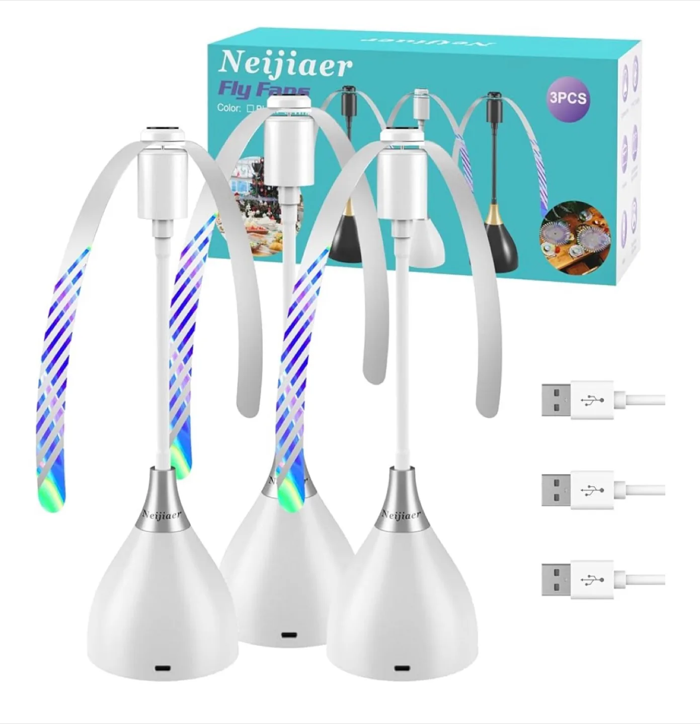 Neijiaer Fly Fan - Keep Bugs Away! image indicator(9)