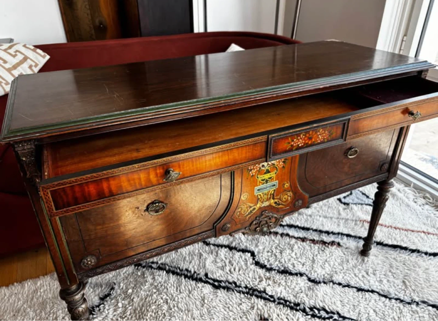 Antique Wooden Buffet/Sideboard - photo 4
