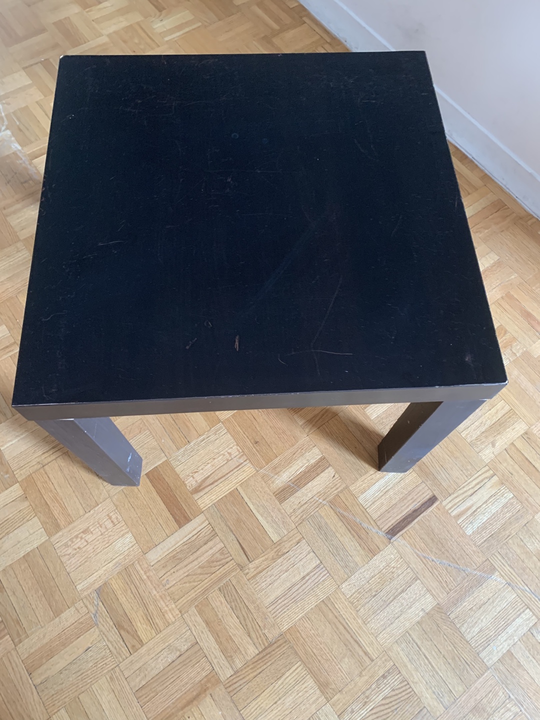 Black IKEA Side Table