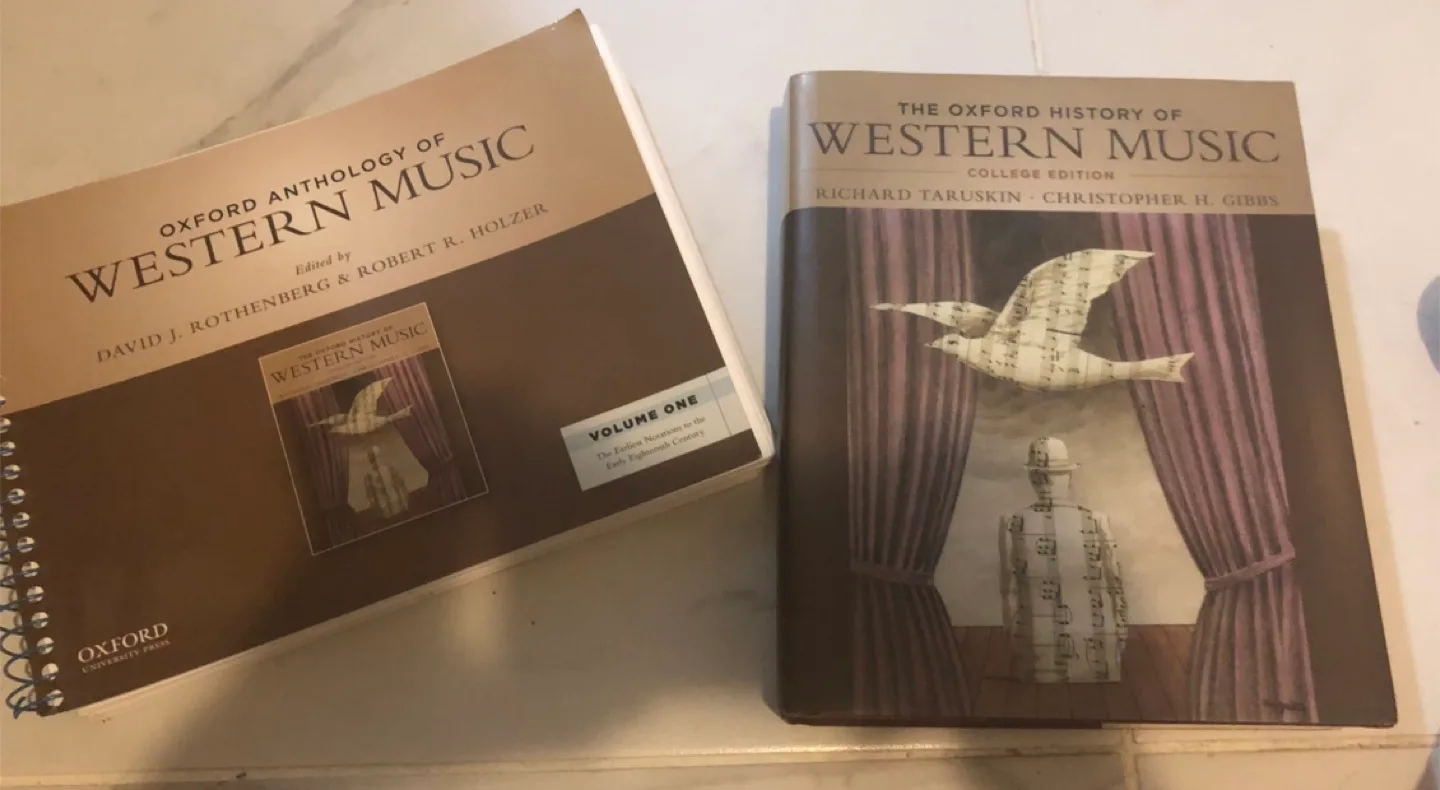 Oxford Anthology of Western Music Books thumbnail