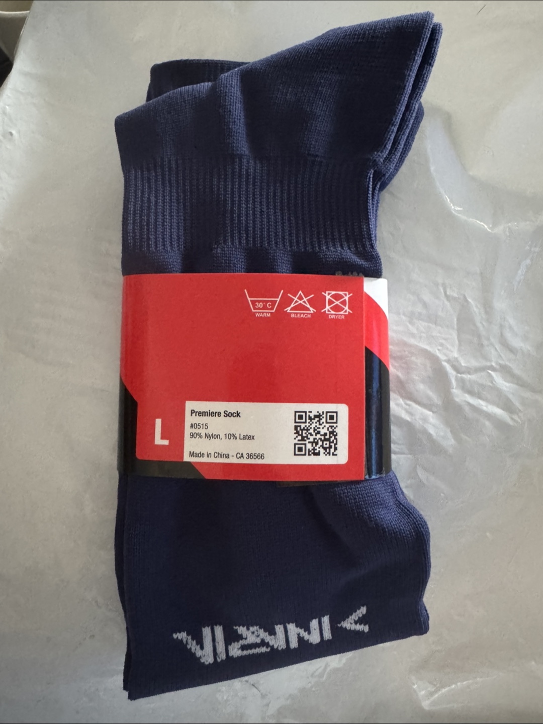 INNRIN Premiere Size L Socks - Navy Blue - photo 4