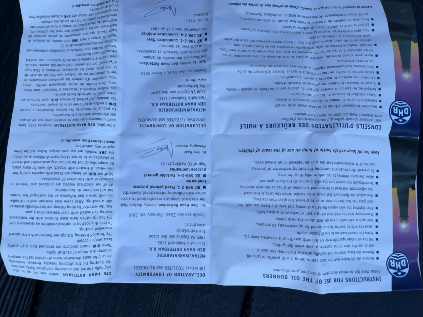 DHR Marine Brass lamps image indicator(6)