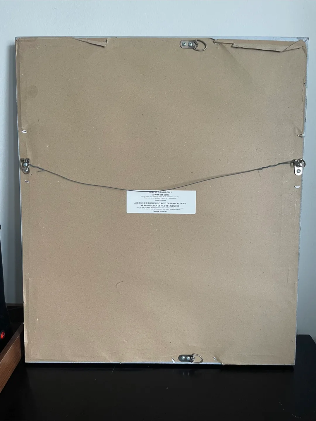 Framed Bevelled Mirror image indicator(4)